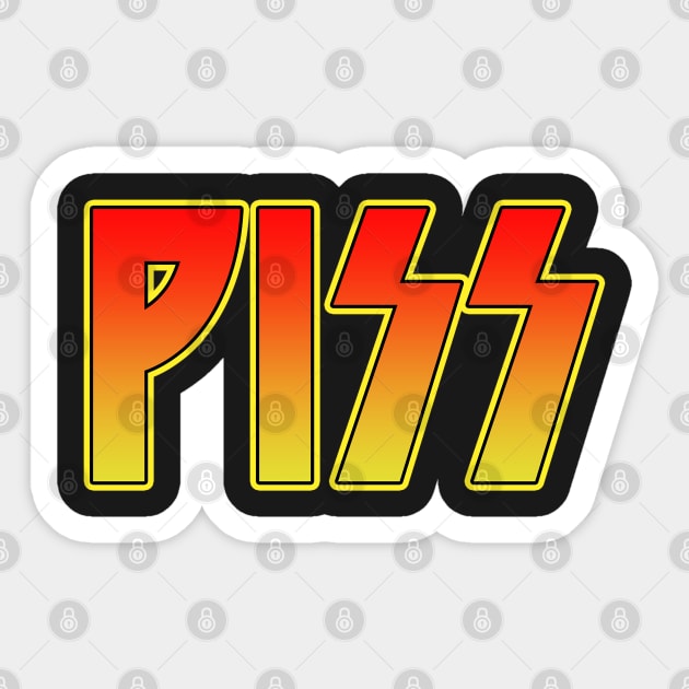 PISSBOIs Sticker by Jim and Them